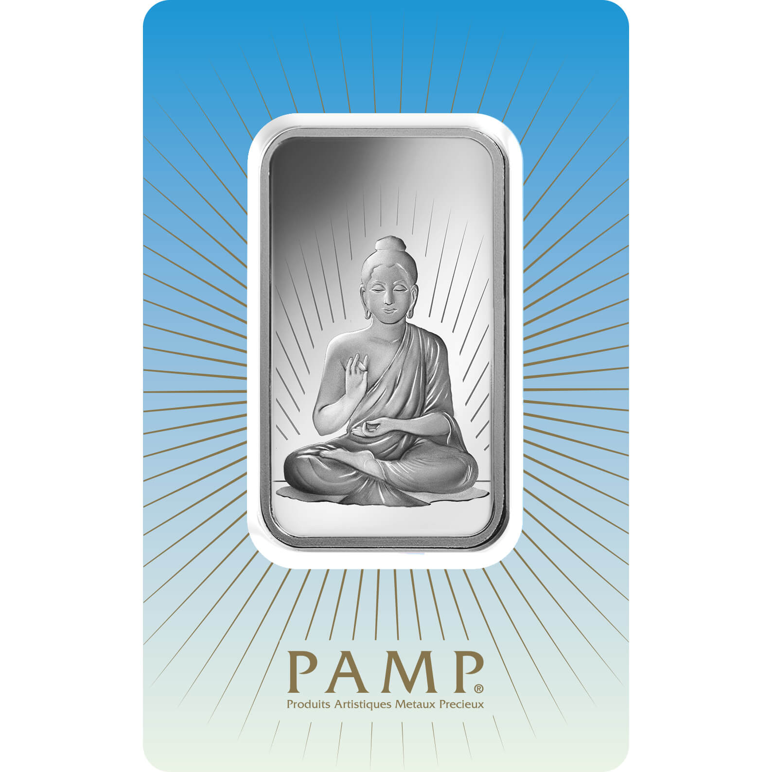 1 oz Silver Bar - PAMP Suisse Buddha 1 oz Silver Bar - PAMP Suisse Buddha