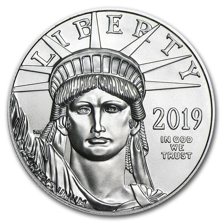 2019 1 oz Platinum American Eagle BU 2019 1 oz Platinum American Eagle BU