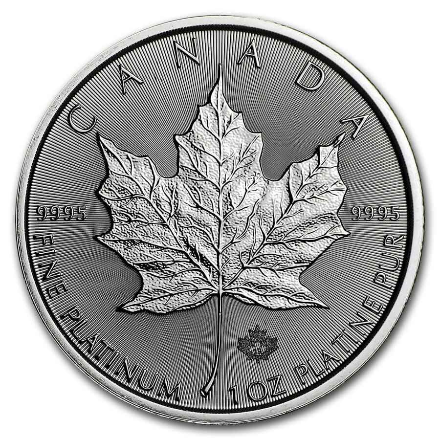 2019 1 oz Canada Platinum Maple Leaf BU 2019 1 oz Canada Platinum Maple Leaf BU