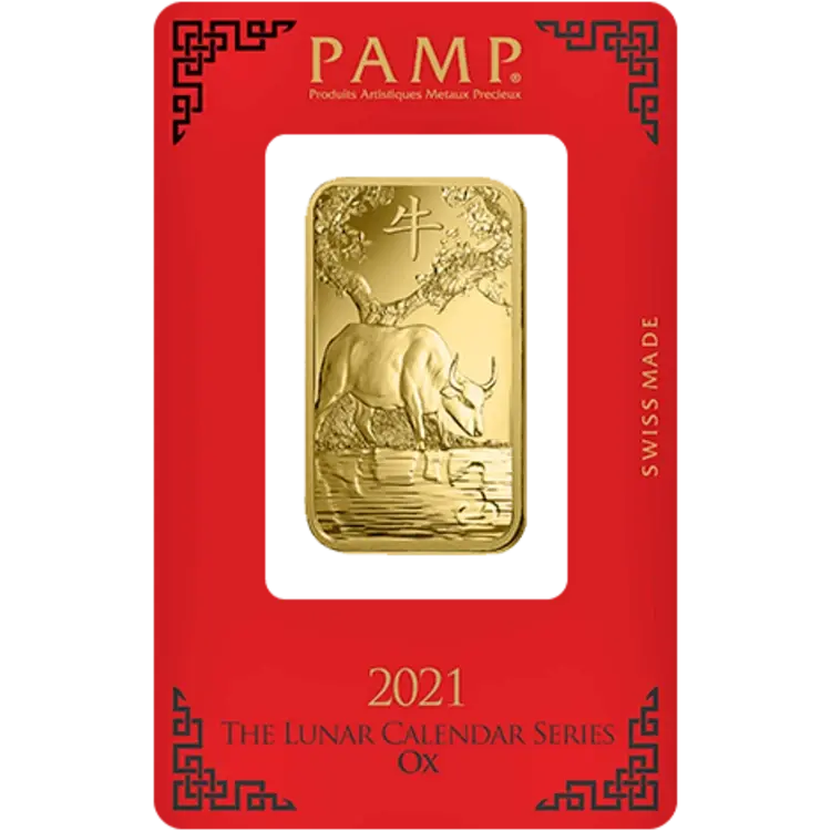 1 oz Fine Gold Bar 999.9 – PAMP Suisse Investment Gold