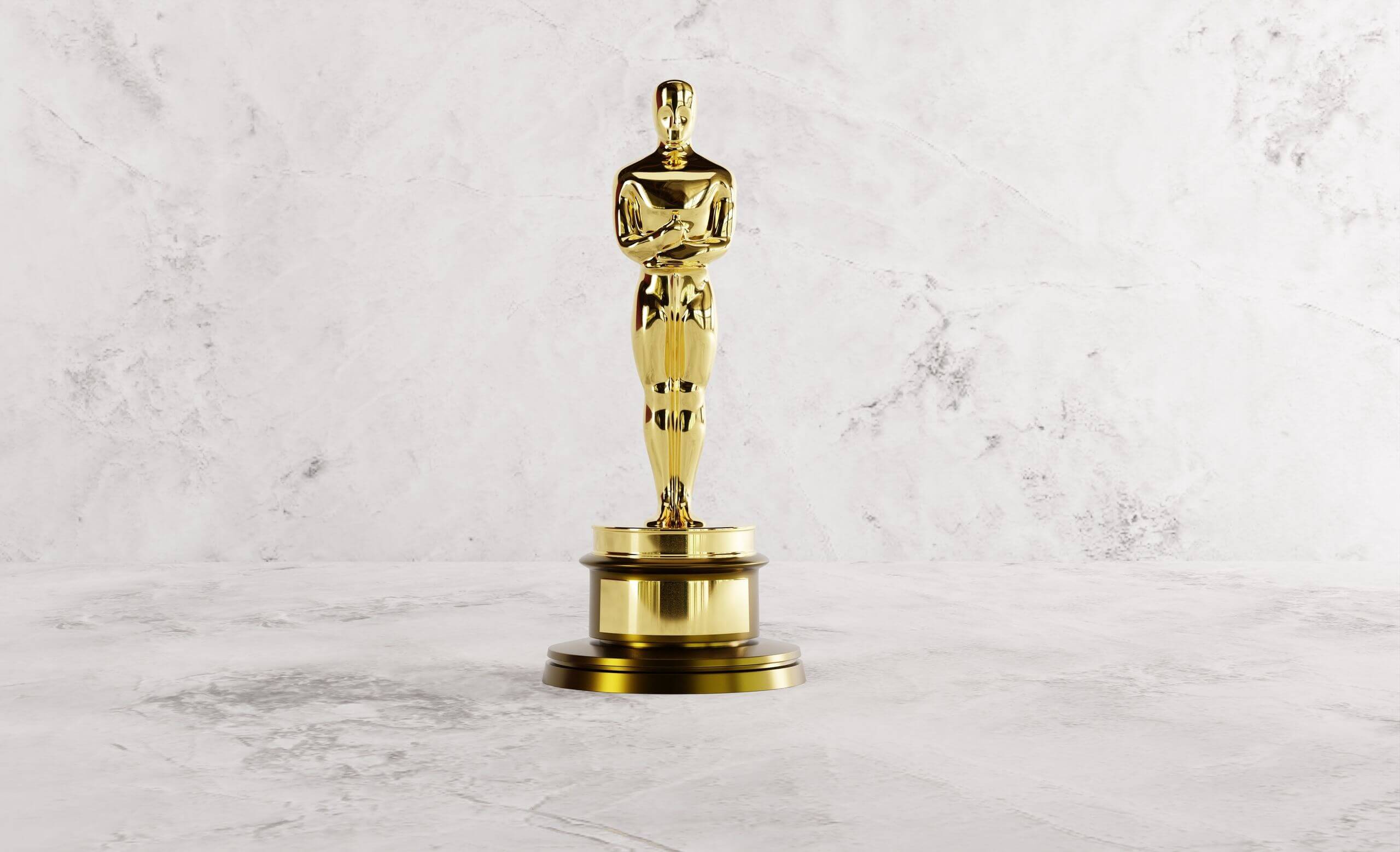 a golden Oscar statue symbolizing a special place of gold in our culture